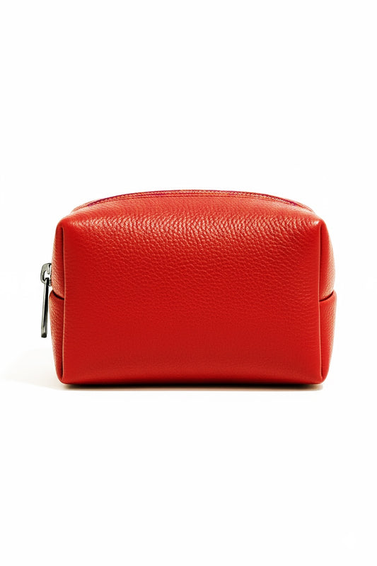 Crimson Red Leather Case